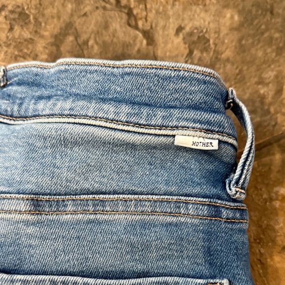 Mother high waisted Rascall Flood  Blue Women's Jeans - Picture 2 of 7